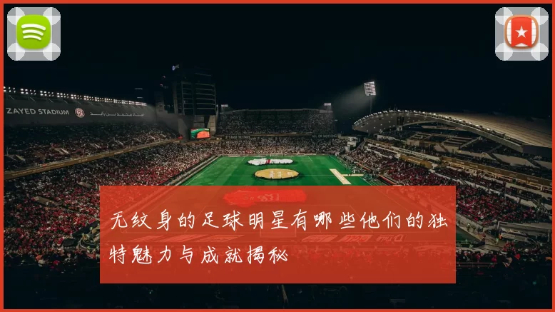 无纹身的足球明星有哪些他们的独特魅力与成就揭秘