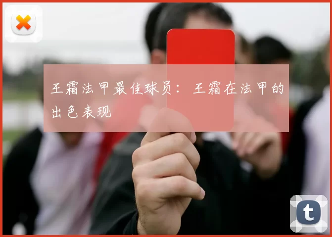 王霜法甲最佳球员：王霜在法甲的出色表现