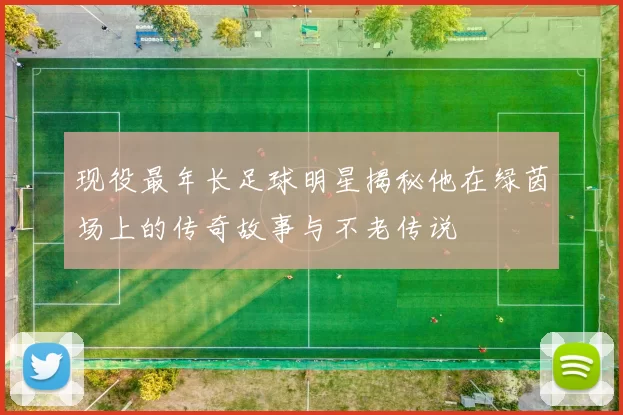 现役最年长足球明星揭秘他在绿茵场上的传奇故事与不老传说